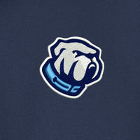 Load image into Gallery viewer, Bulldog Core Fleece Full-Zip Hooded Sweatshirt-Navy
