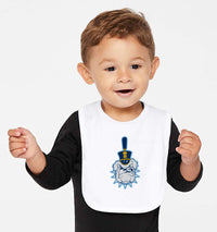 Load image into Gallery viewer, Spike Infant Premium Jersey Bib-White
