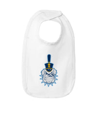Load image into Gallery viewer, Spike Infant Premium Jersey Bib-White
