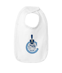 Load image into Gallery viewer, C Spike Infant Premium Jersey Bib-White
