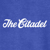 Load image into Gallery viewer, The citadel Toddler Football Tee- Royal
