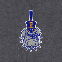 Load image into Gallery viewer, Spike Fleece Letterman Jacket-Graphic Heather/Vintage Heather
