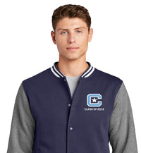 Load image into Gallery viewer, The Citadel C Class of 2012 Fleece Letterman Jacket
