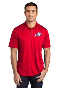 Load image into Gallery viewer, Jumping Bulldog Performance Polo- True Red
