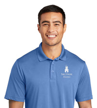 Load image into Gallery viewer, The Citadel Alumni Barracks Performance Polo-Carolina Blue

