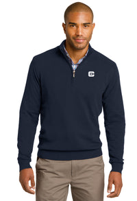 Load image into Gallery viewer, The Citadel C 1/2-Zip Sweater-Navy
