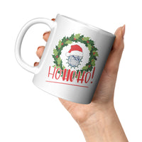 Load image into Gallery viewer, Santa Spike 11oz White Mug

