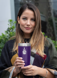 Load image into Gallery viewer, 20oz Spike Insulated Tumbler-Purple
