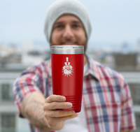 Load image into Gallery viewer, 20oz Spike Insulated Tumbler-Red
