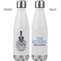Load image into Gallery viewer, Spike - The Citadel Bulldog Insulated Water Bottle 20oz
