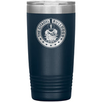 Load image into Gallery viewer, Spike and Stars Insulated Tumbler - 20oz-Navy
