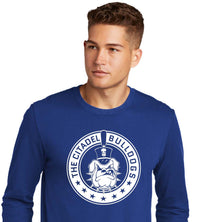 Load image into Gallery viewer, Stars and Spike Cotton Long Sleeve Tee- Royal
