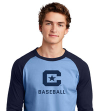 Load image into Gallery viewer, Baseball Colorblock Raglan Jersey
