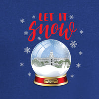 Load image into Gallery viewer, Padgett Thomas Barracks Snow Ball  Cotton Long Sleeve Tee-White-Royal
