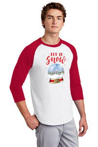 Load image into Gallery viewer, Padgett Thomas Barracks Snow Globe Raglan Jersey-Red
