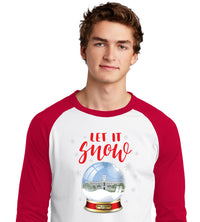Load image into Gallery viewer, Padgett Thomas Barracks Snow Globe Raglan Jersey-Red
