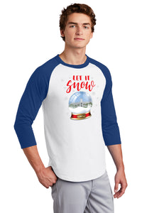 Load image into Gallery viewer, Padgett Thomas Barracks Snow Globe Raglan Jersey-Royal
