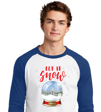 Load image into Gallery viewer, Padgett Thomas Barracks Snow Globe Raglan Jersey-Royal
