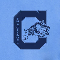 Load image into Gallery viewer, Jumping Bulldog Champion Jersey Tee-Light Blue
