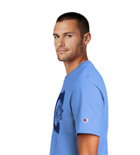 Load image into Gallery viewer, Jumping Bulldog Champion Jersey Tee-Light Blue
