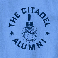 Load image into Gallery viewer, The Citadel Spike Alumni and Stars Champion Jersey Tee. Light Blue
