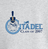 Load image into Gallery viewer, The Citadel Spike Class of 2007 Champion Jersey Tee-Ash
