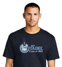 Load image into Gallery viewer, The Citadel Spike Class of 2012 Champion Jersey Tee-Navy
