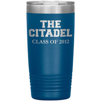 Load image into Gallery viewer, THE CITADEL CLASS OF 2012 INSULATED TUMBLER- 20 OZ-Blue
