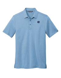 Load image into Gallery viewer, The Citadel C TravisMathew Performance Polo-Brilliant Blue Heather
