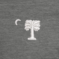 Load image into Gallery viewer, Big Red Palmetto TravisMathew Oceanside Heather Polo-Quiet Shade Grey Heather
