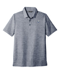 Load image into Gallery viewer, Bulldog TravisMathew Oceanside Heather Polo-Blue Nights Heather
