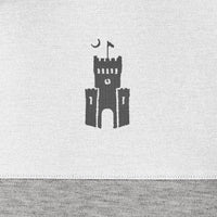 Load image into Gallery viewer, Barracks TravisMathew Oceanside Blocked Polo-White/ Quiet Shade Grey Heather
