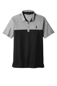 Load image into Gallery viewer, Spike TravisMathew Oceanside Blocked Polo- Black Heather-Black

