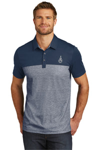Load image into Gallery viewer, Spike TravisMathew Oceanside Blocked Polo- Blue Night-Blue Night Heather
