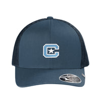 Load image into Gallery viewer, The Citadel C TravisMathew Cruz Trucker Cap-Indigo
