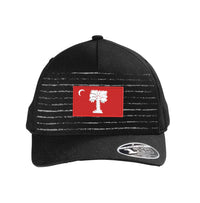 Load image into Gallery viewer, Big Red Palmetto Flag TravisMathew FOMO Novelty Cap-Black
