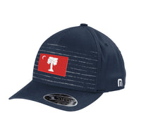 Load image into Gallery viewer, Big Red Palmetto Flag TravisMathew FOMO Novelty Cap-blue
