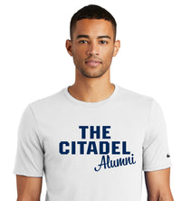 Load image into Gallery viewer, The Citadel Alumni Nike Dri-Fit Tee-White
