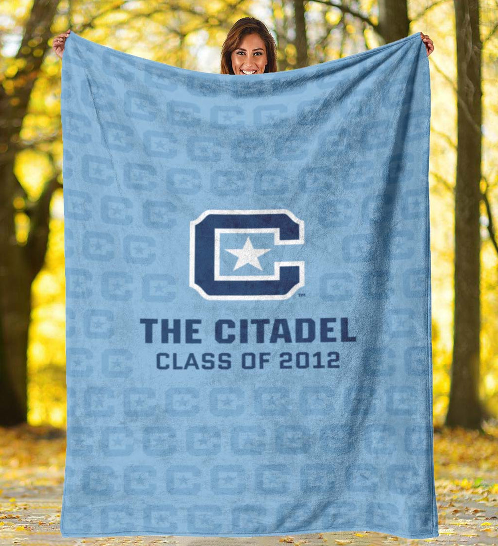 The Citadel C Class of 2012 Blanket