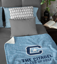 Load image into Gallery viewer, The Citadel C Class of 2012 Blanket
