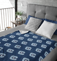 Load image into Gallery viewer, The Citadel C Navy Blanket
