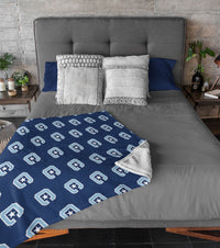 Load image into Gallery viewer, The Citadel C Navy Blanket
