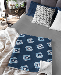 Load image into Gallery viewer, The Citadel C Navy Blanket
