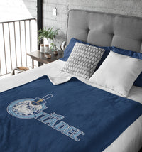 Load image into Gallery viewer, The Citadel Spike Navy Blanket

