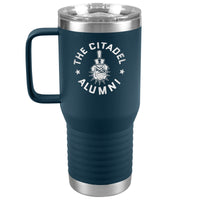 Load image into Gallery viewer, The Citadel Alumni Spike Travel Tumbler 20oz-Blue
