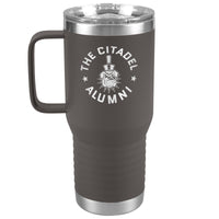 Load image into Gallery viewer, The Citadel Alumni Spike Travel Tumbler 20oz
