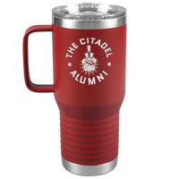 Load image into Gallery viewer, The Citadel Alumni Spike Travel Tumbler 20oz-Red
