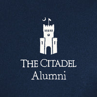 Load image into Gallery viewer, The Citadel Alumni, PT Barracks, UV Micro-Mesh Polo Shirt- Navy
