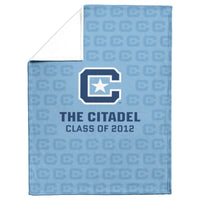 Load image into Gallery viewer, The Citadel C Class of 2012 Blanket
