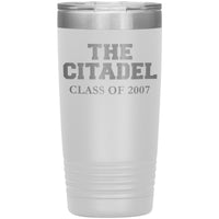 Load image into Gallery viewer, The Citadel Class of 2007 Insulated Tumbler- 20oz
